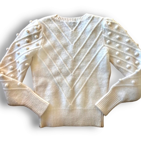 & Other Stories Bobble Sweater Popcorn Chevron Sz XS - Picture 5 of 9